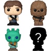 image:imageFunko Bitty POP 4 Pack Star Wars Han Solo 4Pack  Han Solo Chewbacca