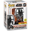 image:imagePOP Funko Star Wars Mandalorian with Darksaber Chrome amp Glow in The Dark Exclusive