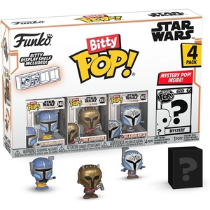 image:imageFunko Bitty POP 4 Pack Star Wars  Heavy Infantry Mandalorian ArmorerStandard