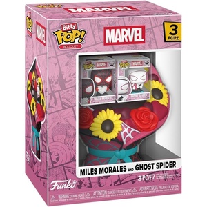 image:imageFunko Bitty POP Bouquet Marvel Valentines  Miles Morales amp Ghost Spider
