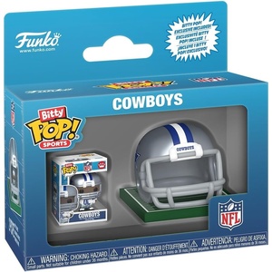 image:imageFunko Bitty POP Helmets NFL Cowboys