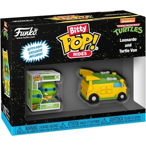 image:imageFunko Bitty POP Ride TMNT  Leonardo with Van