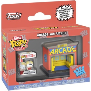 image:imageFunko Bitty POP Town Bitty City  Arcade and Patron  Mini Vinyl Display