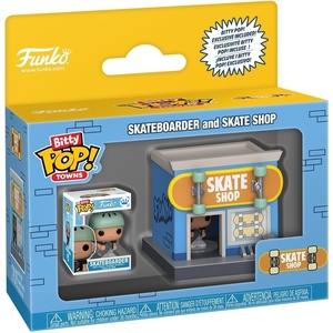 image:imageFunko Bitty POP Town Bitty City  Skateboarder and Skate Shop