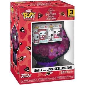 image:imageFunko Bitty Pop Bouquet The Nightmare Before Christmas  Sally and Jack Skellington  09 Inch 22 Cm Collectable  Gift Idea  Party Bags  Stocking Stuffers