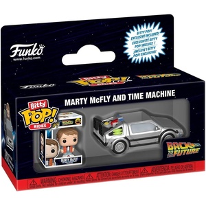 image:imageFunko POP Bitty Ride Back to The Future  Marty McFly with Time Machine