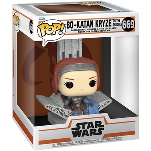 image:imageFunko POP Deluxe Star Wars The Mandalorian  BoKatan with Throne