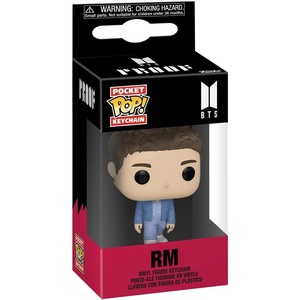 image:imageFunko POP Keychain BTS  RM Novelty Keyring  Collectable Mini Figure  Stocking Filler  Gift Idea  Official Merchandise  Music Fans  Backpack DecorSmall