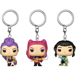 image:imageFunko POP Keychain Netflix Kpop Demon Hunters  Rumi Mira Zoey 3Pack