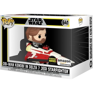 image:imageFunko POP Ride Deluxe SW  Anakin in Naboo Sarfighter with R2D2  Star Wars  Collectable Vinyl Figure  Gift Idea  Official Merchandise  for Kids amp Adults  Movies FansObiWan Kenobi
