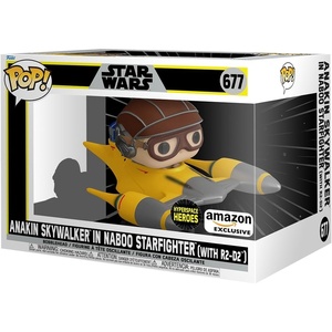 image:imageFunko POP Ride Deluxe SW  Anakin in Naboo Sarfighter with R2D2  Star Wars  Collectable Vinyl Figure  Gift Idea  Official Merchandise  for Kids amp Adults  Movies FansAnakin