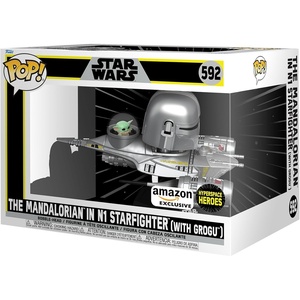 image:imageFunko POP Rides Star Wars Mandalorian  Mando amp Grogu  Amazon Exclusive