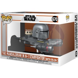 image:imageFunko POP Rides Star Wars The Mandalorian  Mandalorian in N1 Starfighter  Collectable Vinyl Figure  Gift Idea  Official Merchandise  for Kids amp Adults  TV Fans
