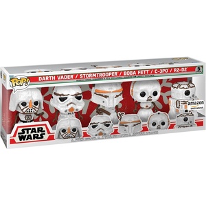 image:imageFunko POP Star Wars Holiday 5 Pack Darth Vader  Amazon ExclusiveStar Wars Holiday