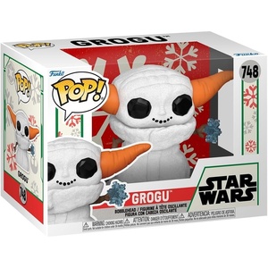 image:imageFunko POP Star Wars Mandalorian Holiday  Grogu Snowman