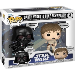 image:imageFunko POP Star Wars Sayings  Darth Vader amp Luke 2 Pack