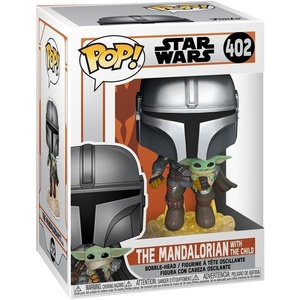 image:imageFunko POP Star Wars The Mandalorian  Mando with Grogu Baby YodaFunko
