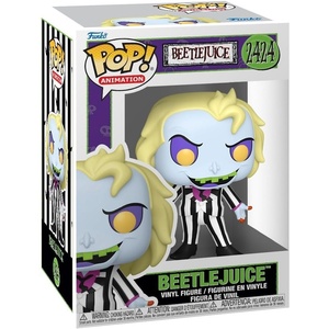 image:imageFunko Pop Animation Animated Beetlejuice  Beetlejuice  Collectable Vinyl Figure  Gift Idea  Official Merchandise  Toys for Kids amp Adults  CartoonAnimation Fans