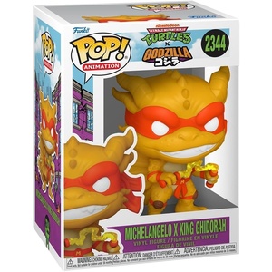 image:imageFunko Pop Animation Godzilla X Turtles  Michelangelo x King Ghidorah  Collectable Vinyl Figure  Gift Idea  Official Merchandise  Toys for Kids amp Adults