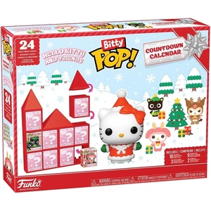 image:imageFunko Pop Bitty Countdown Calendar Hello Kitty  24 Days of Surprises  Collectible Vinyl Mini Figures  Mystery Box  Gift Idea  Holiday Present for Kids  Christmas or Birthday Countdown