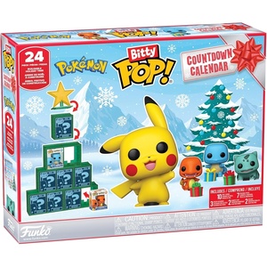 image:imageFunko Pop Bitty Countdown Calendar Pokemon  24 Days of Surprises  Collectible Vinyl Mini Figures  Mystery Box  Gift Idea  Holiday Present for Kids  Christmas or Birthday Countdown