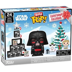 image:imageFunko Pop Bitty Countdown Calendar Star Wars  24 Days of Surprises  Collectible Vinyl Mini Figures  Mystery Box  Gift Idea  Holiday Present for Kids  Christmas or Birthday Countdown