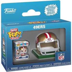 image:imageFunko Pop Bitty Helmets NFL  49ers  Collectable Vinyl Figure  Gift Idea  Official Merchandise  Toys for Kids amp Adults  Sports Fans  Model Figure for Collectors and Display