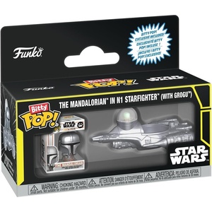 image:imageFunko Pop Bitty Ride Star Wars  The Mandalorian in N1 Starfighter with Grogu  Collectable Vinyl Figure  Gift Idea  Official Merchandise  Toys for Kids amp Adults  Star Wars Fans