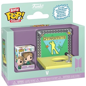 image:imageFunko Pop Bitty Stages BTS  Dynamite  V  Collectable Vinyl Figure  Gift Idea  Official Merchandise  Toys for Kids amp Adults  Kpop Fans
