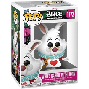 image:imageFunko Pop Disney Alice in Wonderland Classic  White Rabbit with Horn  Collectable Vinyl Figure  Gift Idea  Official Merchandise  Toys for Kids amp Adults  CartoonAnimation Fans
