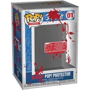 image:imageFunko Pop Protector Printed UV Bloody Pop Protector  Premium Protector Display Cases Pop Collectable Vinyl Figures  Durable and Stackable Storage