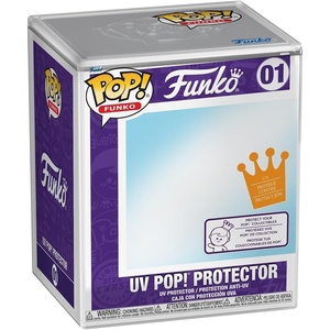 image:imageFunko Pop Protector Super Protector UV Protector  Premium Protector Display Cases  for Funko Pop Collectable Vinyl Figures  Durable Crystal Clear and Stackable Storage