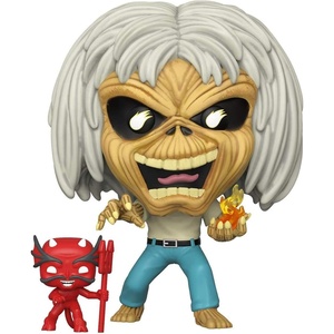 image:imageFunko Pop Rocks Iron Maiden of The Beast MulticolorFunko 45981 POP Rocks Iron Maiden  Number Of The Beast Skeleton Eddie Collectible Toy  Multicolour