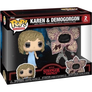 image:imageFunko Pop TV Stranger Things  Karen amp Demogorgon 2Pack