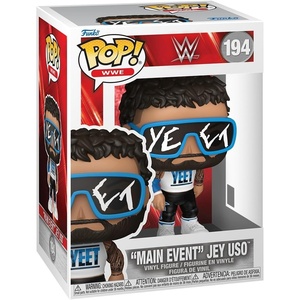 image:imageFunko Pop WWE Main Event Jey USO  Collectable Vinyl Figure  Gift Idea  Official Merchandise  Toys for Kids amp Adults  Sports Fans  Model Figure for Collectors and Display