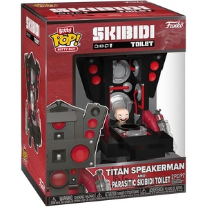 image:imageFuno Pop Bitty Bots Skibidi Toilet  Titan Speakerman  Parasitic Skibidi Toilet  09 Inch and 47 Inch 119 Cm  Television Collectable  Gift Idea  Toys for Kids amp Adults