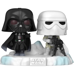 image:imagePOP Funko Deluxe Star Wars Battle at Echo Base Series  Probe Droid 6 Amazon Exclusive Figure 4 of 6Darth Vader and Snowtrooper