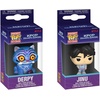 image:imageFunko POP Keychain Netflix Kpop Demon Hunters  Derpy and Jinu 2Pack
