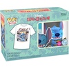 image:imageFunko Pop ampTee Lilo and Stitch  Ukelele Stitch Flocked  Extra Small  XS  TShirt  Clothes with Collectable Vinyl Minifigure  Gift Idea  Toys and Short Sleeve Top for Adults Unisex
