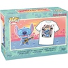 image:imageFunko Pop ampTee Lilo and Stitch  Ukelele Stitch Flocked  Extra Small  XS  TShirt  Clothes with Collectable Vinyl Minifigure  Gift Idea  Toys and Short Sleeve Top for Adults Unisex