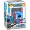image:imageFunko Pop ampTee Lilo and Stitch  Ukelele Stitch Flocked  Small  S  TShirt  Clothes with Collectable Vinyl Minifigure  Gift Idea  Toys and Short Sleeve Top for Adults Unisex Men and Women