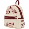 image:imageLoungefly Cream amp Red Floral MidSize Backpack