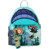 image:imageLoungefly Disney Kim Possible  Ron and Rufus  Paragliding Mini Backpack with Hidden Moving Rivets  Great for Kids amp Adults  Collectible Bags