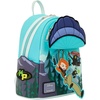 image:imageLoungefly Disney Kim Possible  Ron and Rufus  Paragliding Mini Backpack with Hidden Moving Rivets  Great for Kids amp Adults  Collectible Bags