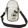 image:imageLoungefly Disney Mickey and Friends Faux Leather and Canvas Water Bottle Crossbody Bag
