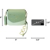 image:imageLoungefly Disney Tinker Bell 4Leaf Clover Crossbody Bag