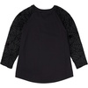 image:imageLoungefly Elvira Shirred Raglan Tee