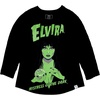 image:imageLoungefly Elvira Shirred Raglan Tee