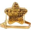 image:imageLoungefly Gold Star Sequin Figural Crossbody Bag
