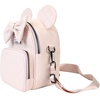 image:imageLoungefly Minnie Mouse Checkered Texture Convertible Mini Backpack amp Crossbody Bag